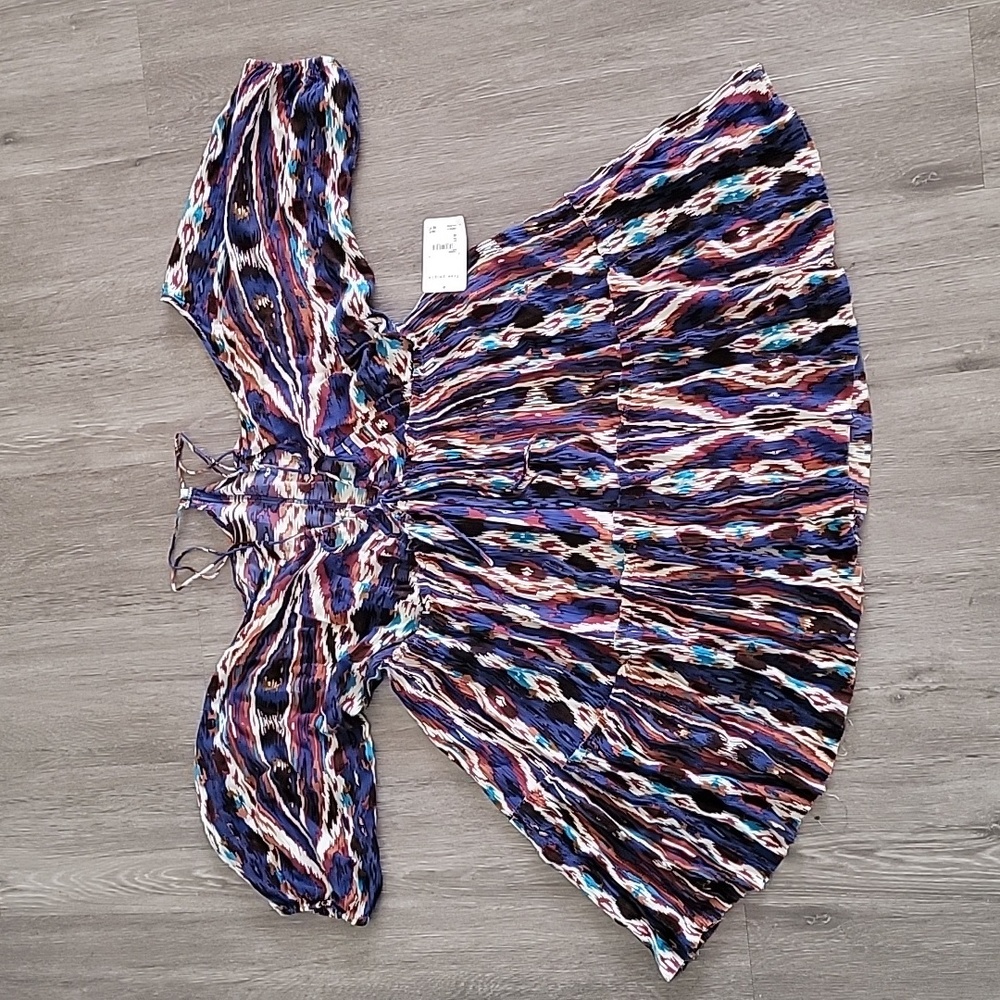 Free People Multicolor Patterned Dress